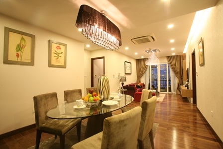 Căn hộ tại Hòa Bình Green City được thiết kế và xây dựng theo