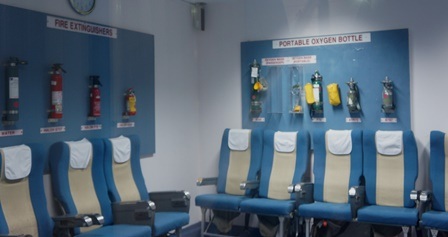 Xem phi công, tiếp viên hàng không huấn luyện bay - 9 Phòng huấn luyện an toàn bay