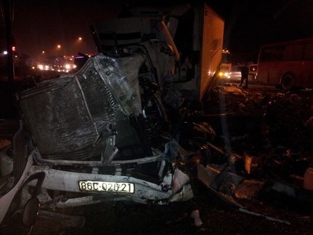 Vụ TNGT đặc biệt nghiêm trọng xảy ra tại huyện Kỳ Anh, tỉnh Hà Tĩnh