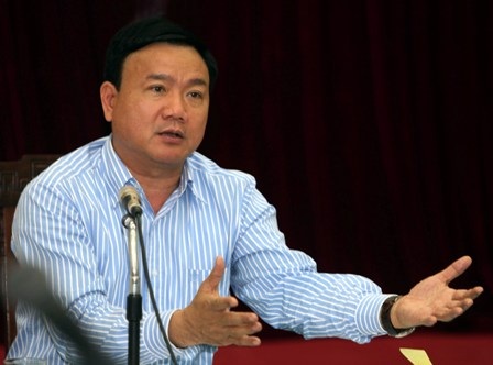 Bộ trưởng Thăng: “Nếu đường còn hằn lún, sẽ bãi chức người chịu trách nhiệm…” - 1 Bộ trưởng Bộ GTVT Đinh La Thăng