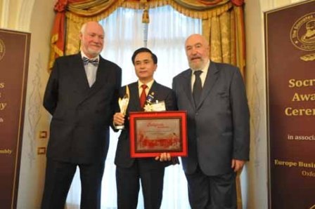 Cienco 4 nhận giải Doanh nghiệp xuất sắc của Hội đồng châu Âu - 1 Ông Lê Ngọc Hoa - Tổng Giám đốc Cienco 4 nhận giải