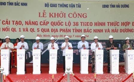 Gần 1.700 tỷ đồng đầu tư nâng cấp quốc lộ 38 - 1 Bộ GTVT khởi công Dự án QL38 sáng nay (5/7)