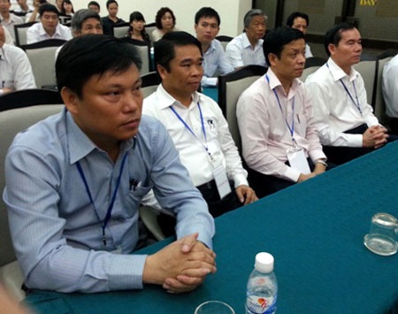 4 Cục phó “ganh đua” thi tuyển Cục trưởng Đường thủy nội địa - 1 Các ứng viên thi tuyển Tổng cục trưởng Tổng cục Đường bộ Việt Nam hồi tháng 4/2014.