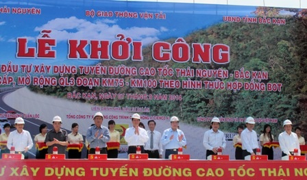 Cao tốc Thái Nguyên - Chợ Mới được khởi công sáng nay (7/9)