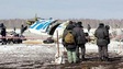 Hiện trường tai nạn máy bay thảm khốc tại Nga