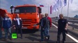 Tổng thống Putin lái xe thông cầu nối đất liền Nga với Crimea