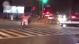 Cảnh sát Nhật lao thẳng ô tô vào đoàn mô tô gây rối trên đường