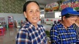 Người dân Ninh Thuận chia sẻ về bánh tét nghĩa tình