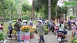 Sáng 30 Tết, người dân TPHCM đổ xô đi mua hoa giảm giá 70%