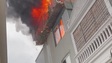 Cháy ngôi nhà 5 tầng ở Hà Nội