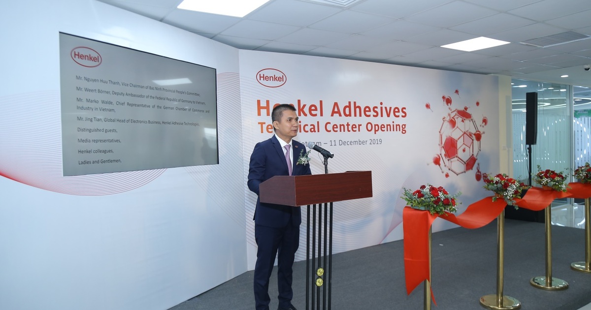 Henkel khai trương Trung tâm kỹ thuật keo & chất kết dính tại Việt Nam |  Báo Dân trí