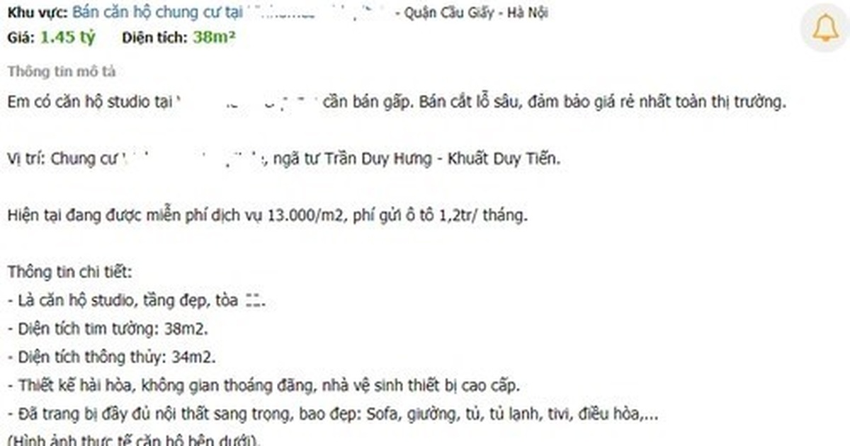 Thực hư làn sóng bán nhà cắt lỗ với giá 