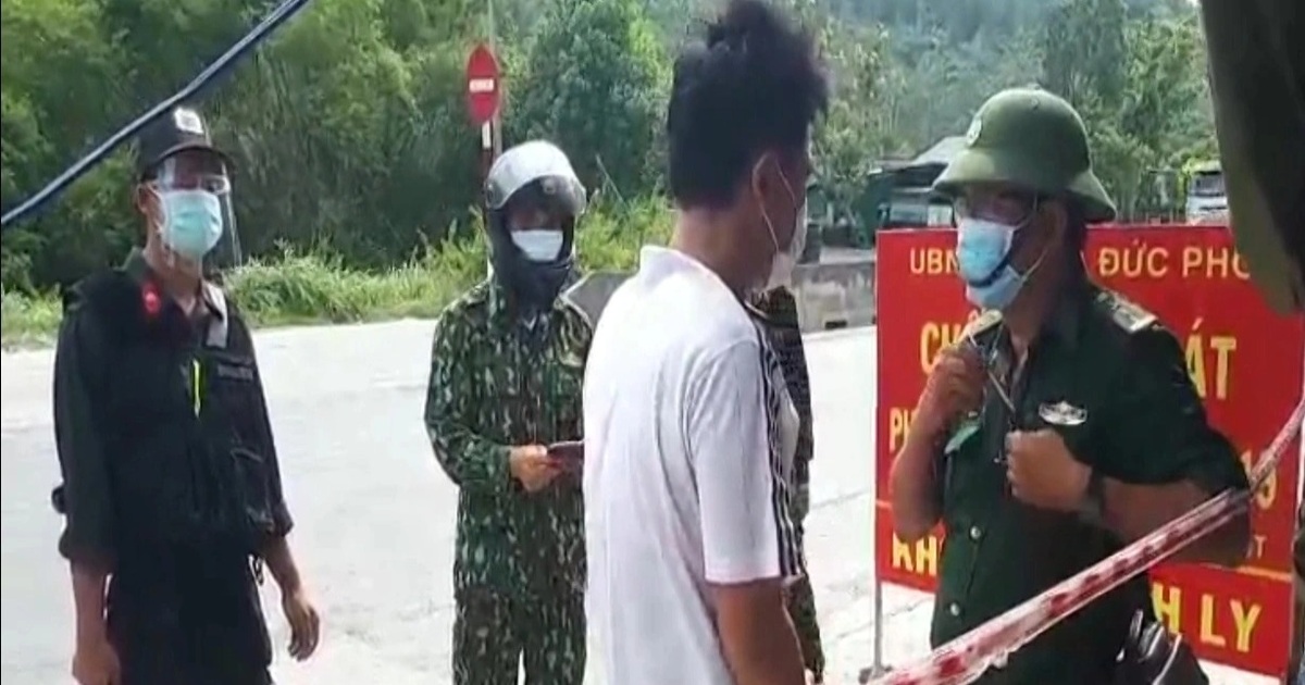 Nói dối bố bị bệnh nặng để vượt chốt kiểm dịch Covid-19 đi mua ma túy - Vimarsana News