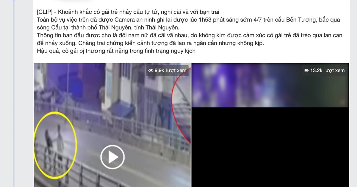 Thực hư thông tin cô gái trẻ bất ngờ nhảy cầu ngay trước mắt bạn trai - Vimarsana News