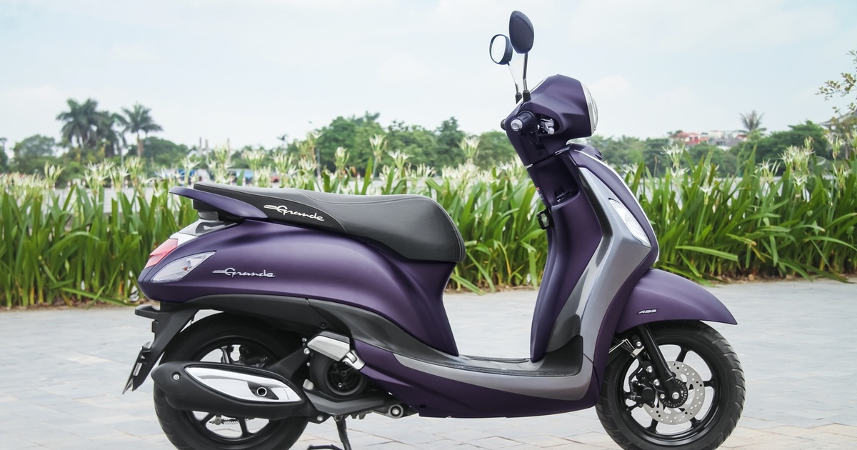 Yamaha Grande - mẫu xe tay ga tiết kiệm nhiên liệu hàng đầu | Báo Dân trí