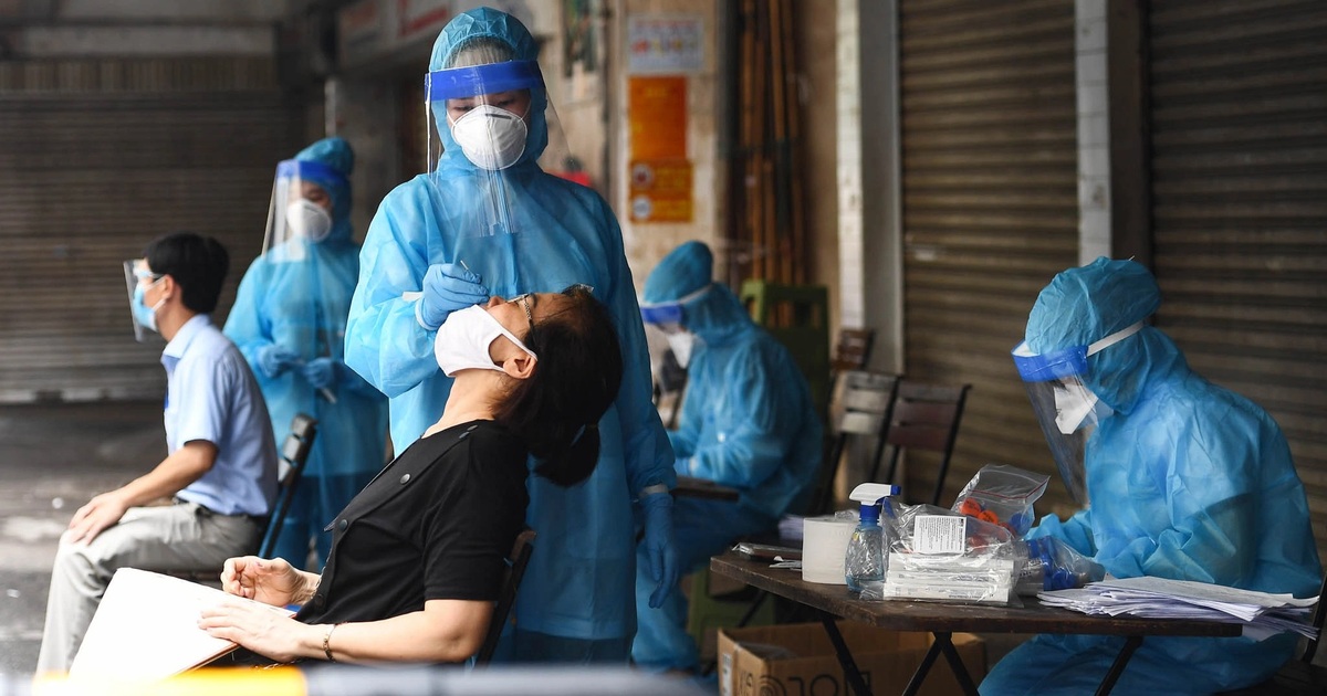 Cận cảnh quá trình "vét sạch" F0 ngoài cộng đồng trên địa bàn TP Hà Nội - Vimarsana News