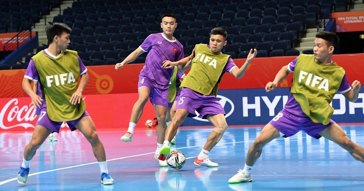 Tuyển thủ futsal Việt Nam thoải mái tâm lý, sẵn sàng quyết đấu đối thủ Nga - Vimarsana News