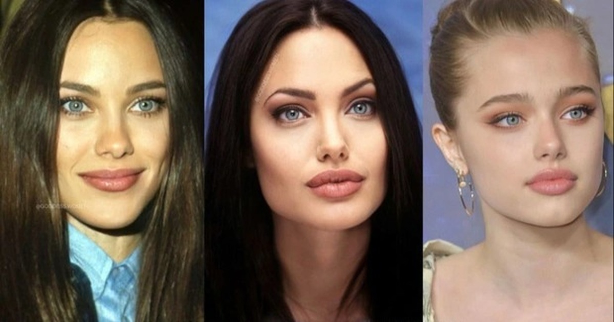 Ngưỡng mộ nhan sắc cực phẩm của ba thế hệ nhà Angelina Jolie