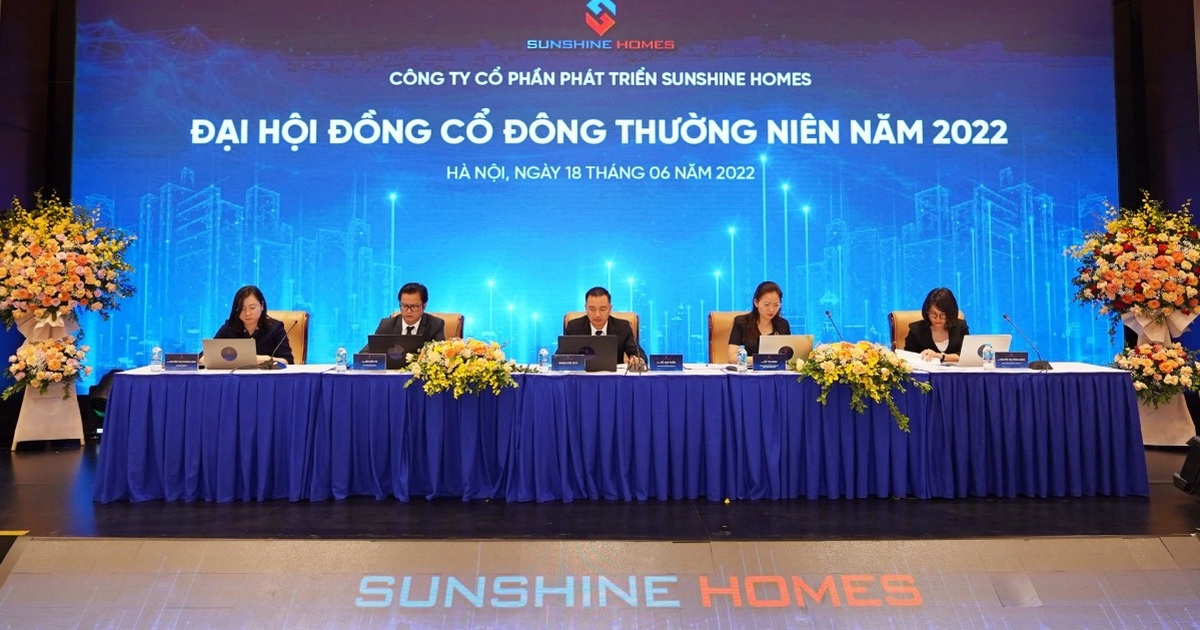 Sunshine Homes đặt mục tiêu tăng trưởng mạnh, phát triển bền vững