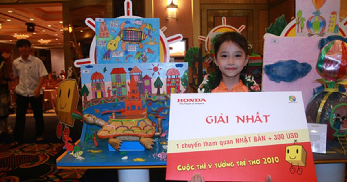 6 ý tưởng đạt giải cuộc thi “Ý tưởng trẻ thơ” | Báo Dân trí 6 Ý Tưởng Đạt Giải Cuộc Thi “Ý Tưởng Trẻ Thơ” | Báo Dân Trí