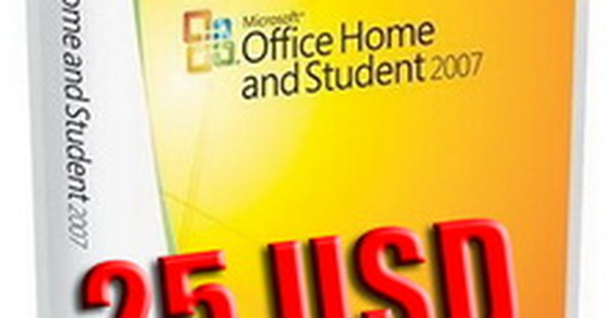 Office 2007 bán tại Việt Nam với giá 25 USD | Báo Dân trí