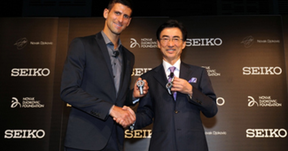 Seiko và Novak Djokovic - Cặp đôi hoàn hảo | Báo Dân trí