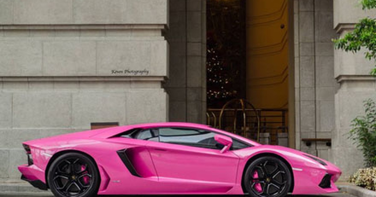 Lamborghini Aventador với màu sơn ngỡ ngàng... | Báo Dân trí