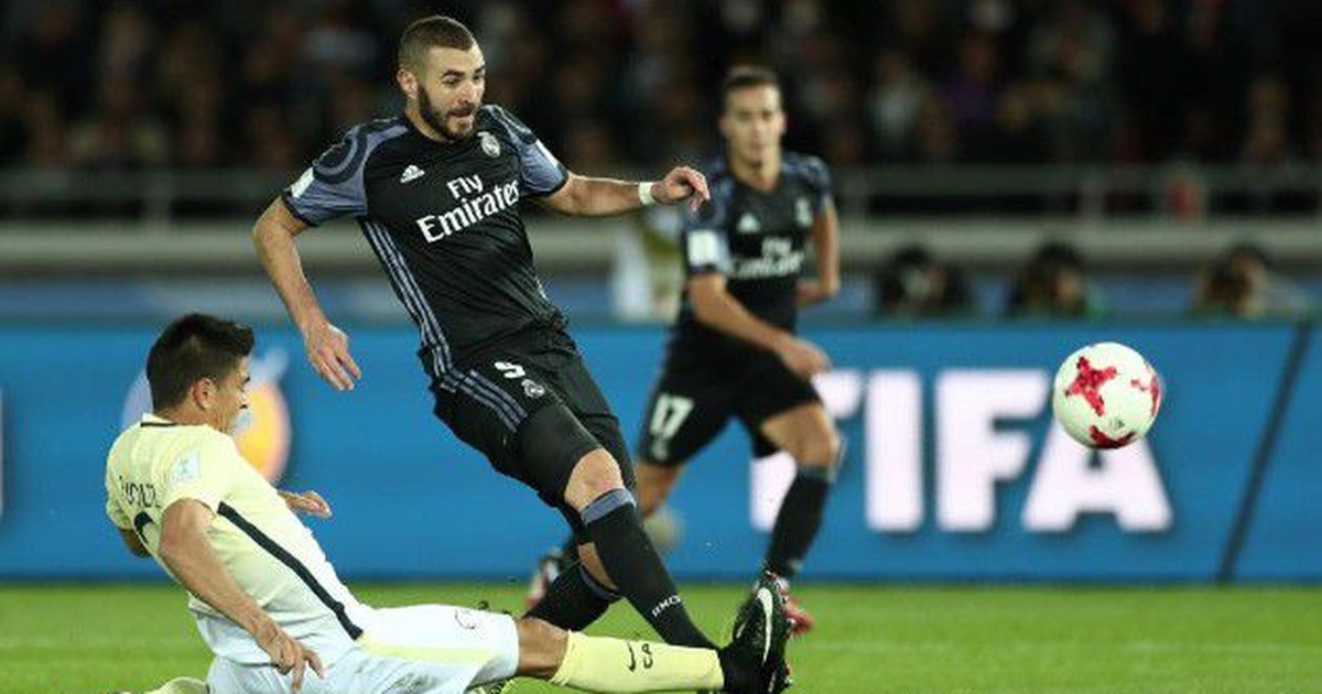 Benzema và Ronaldo giúp Real Madrid hạ Club America 2-0 | Báo Dân trí