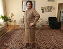 Bộ áo váy độc đáo đan từ 300 túi ni lông của cụ bà 75 tuổi