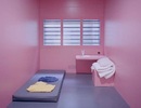 Nhà tù sơn màu hồng giúp tù nhân hạ hỏa, trở nên bớt hung hăng