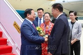 Vietnamese PM arrives in Tianjin for WEF meeting, working visit to China