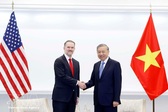 Vietnamese Party chief receives US Trade Representative