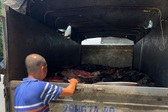 4 tonnes of spoiled animal hides seized en route to Hanoi