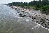 Severe erosion leaves Rang Dong coastal tourist site in ruins