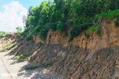 Severe riverbank erosion threatens farmland in Quang Ngai