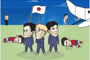 Hình ảnh chế hài hước của dân mạng mừng kỳ tích của Nhật tại World Cup 2022