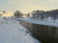 Dòng sông không bao giờ đóng băng dù nhiệt độ ngoài trời hạ xuống -40 độ C