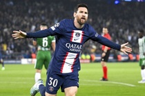 Messi lập kỷ lục mới ở Champions League