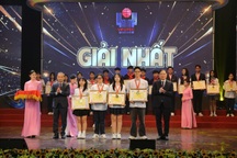 Trao giải cuộc thi sáng tạo thanh thiếu niên nhi đồng toàn quốc