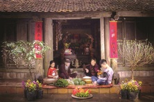 Bánh chưng ngày Tết