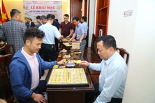 30 kỳ thủ tranh tài tại giải cờ tướng Công đoàn Bộ LĐ-TB&XH