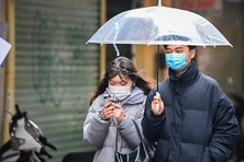 Ngày 27/2, Hà Nội mưa phùn, trời rét, nền nhiệt giảm mạnh