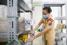 Hơn 188 nghìn biển số ô tô tại phiên đấu giá thứ ba
