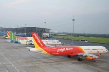 Gần một nửa số chuyến bay Vietjet, Pacific Airlines chậm chỉ trong tháng 2