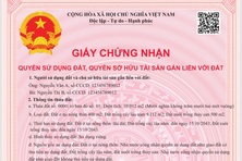 Mẫu sổ hồng, sổ đỏ mới trông như thế nào?