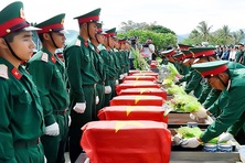 Quảng Nam tiếp nhận, quy tập 762 hài cốt liệt sĩ trong giai đoạn 2014-2023
