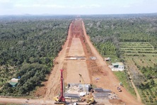 Cao tốc Khánh Hòa - Buôn Ma Thuột đang hối hả thi công ngày đêm