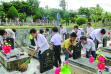 Dạy con  “uống nước nhớ nguồn”