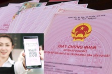 Giấy chứng nhận quyền sử dụng đất mới có mã QR