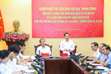 Khảo sát kết quả 15 năm thực hiện Nghị quyết 25-NQ/TW tại Bộ LĐ-TB&XH
